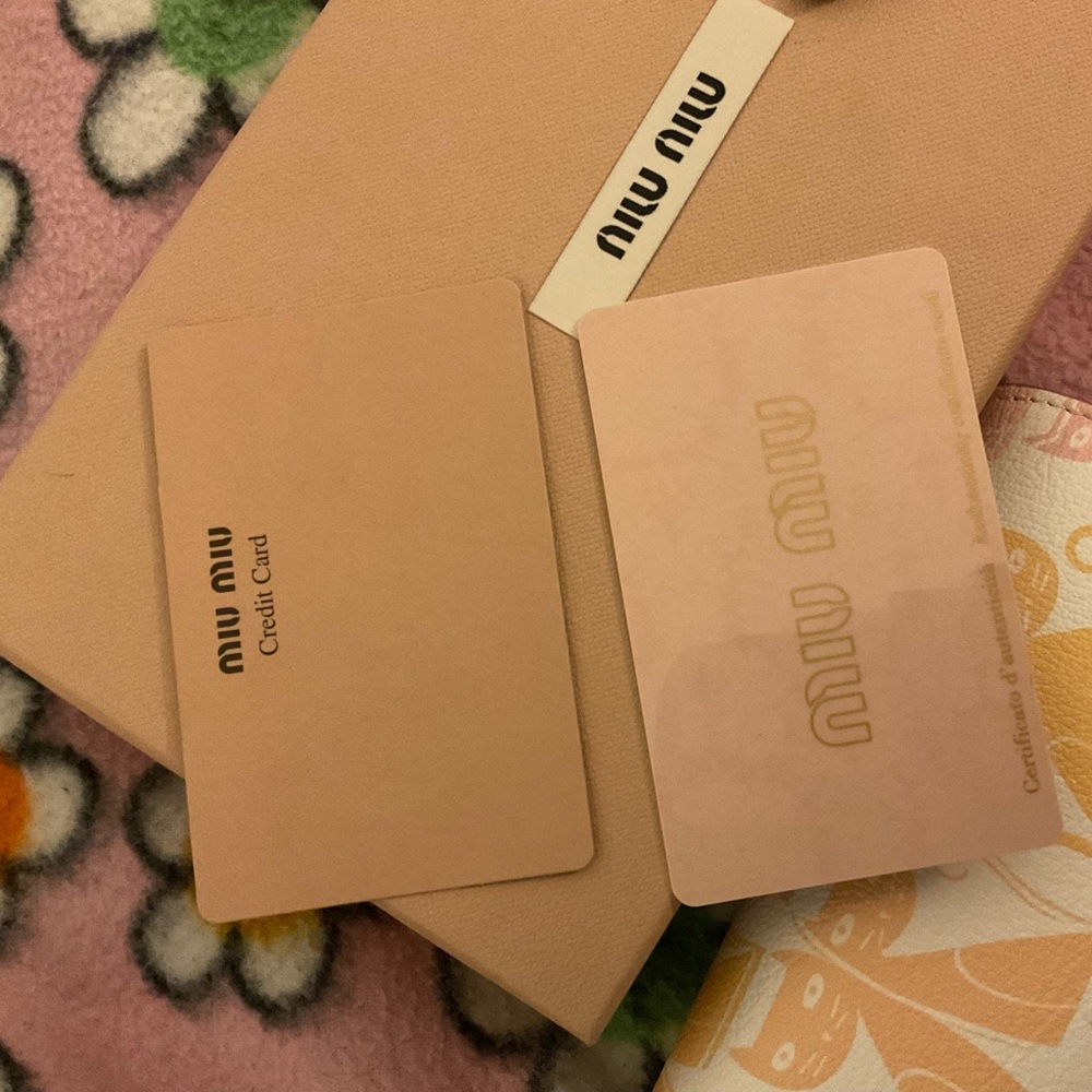 Miu miu madras pink leather wallet nib - Picture 9 of 12